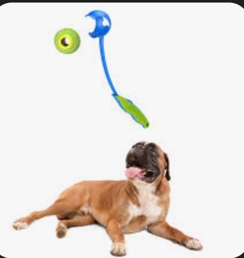 DOG TOY HAPPY SHOT W/TENNISBALL