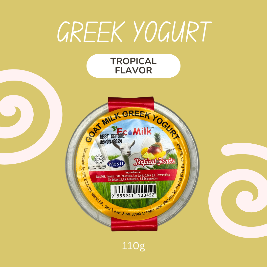 Tropical Fruits Greek Yogurt (110g)