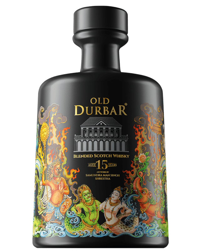 Old Durbar 15yrs Blended Scotch Samundra Man Singh Shrestha 750ML