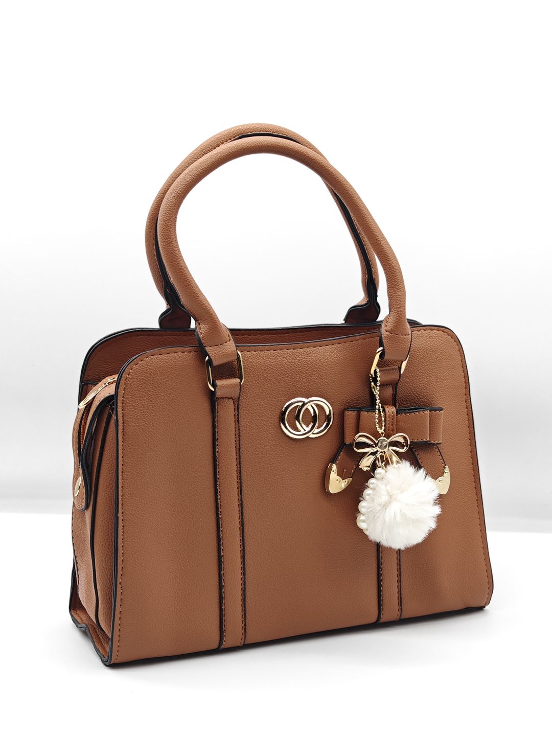 Bolso Marrón con Detalles Elegantes LZL