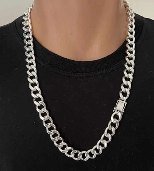 Heavy Cuban Chain Design Necklace For Men 