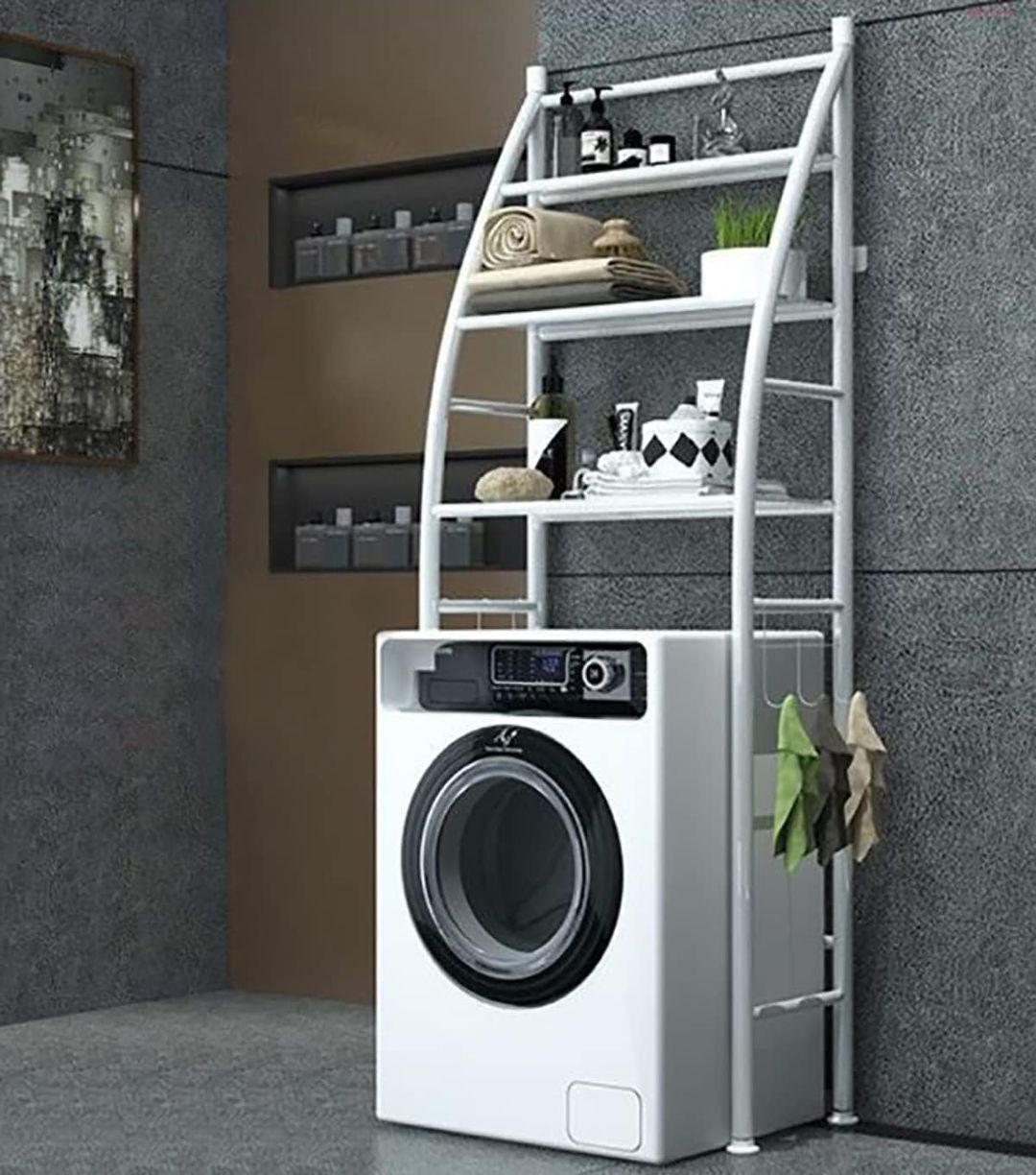 3 Layer Washing Machine Rack