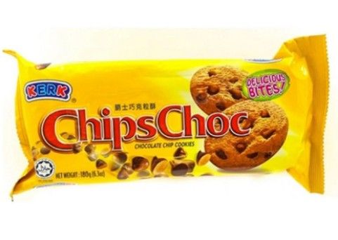 Kerk Cookies Chips Choc Chocolate 180Gm Pouch