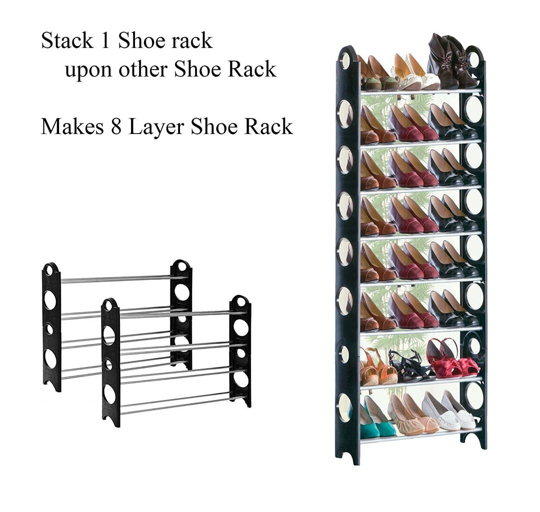 Detachable free Standing 10 Tier shoe rack 