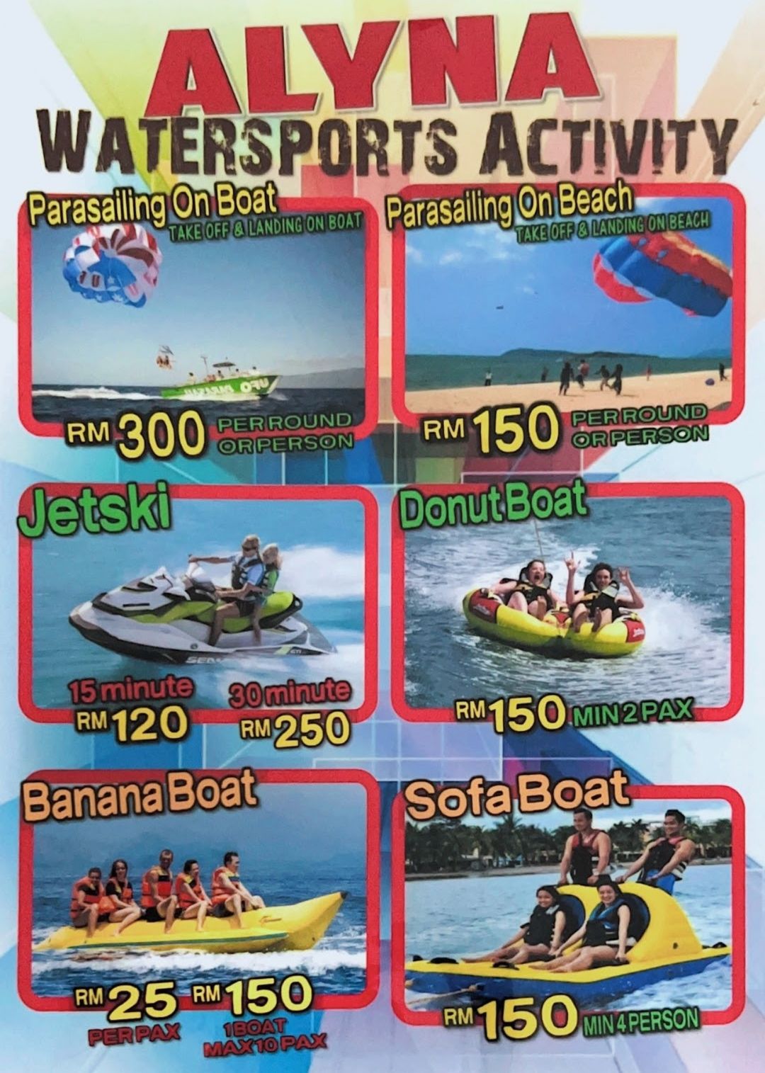 Water sports Additional Activities 