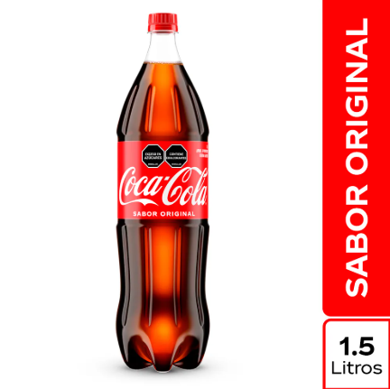 Gaseosa Cocacola 1.5 L