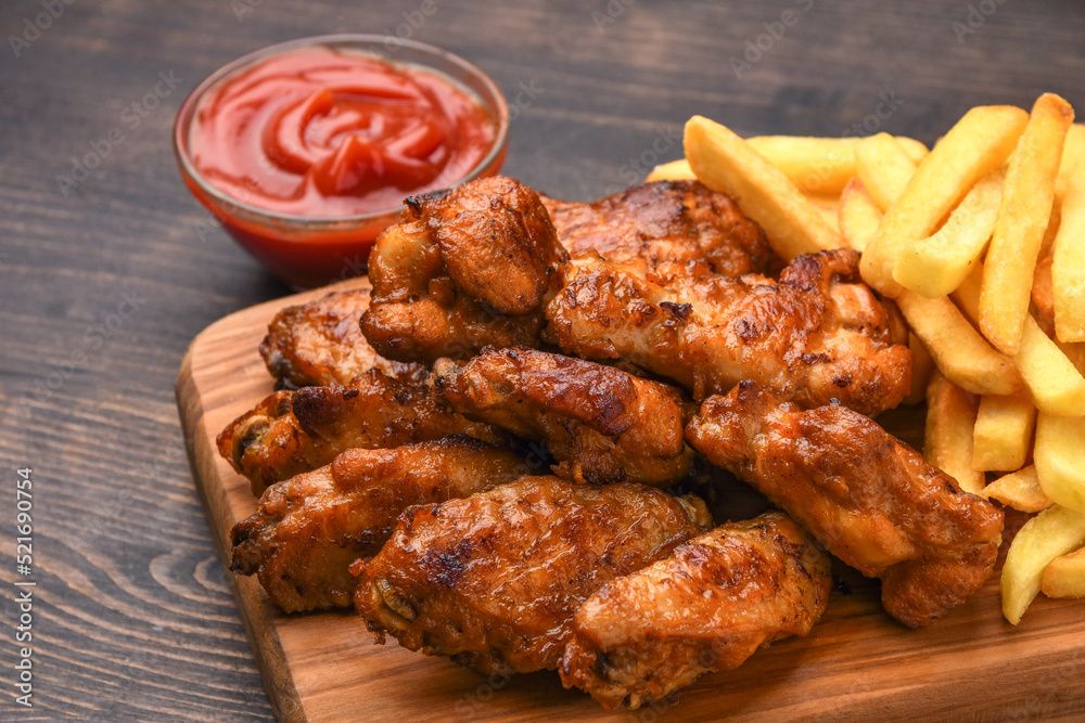 Fried Chicken Wings (6pcs) 