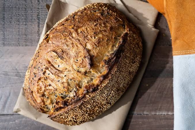 **NEW** Black and white sesame sourdough