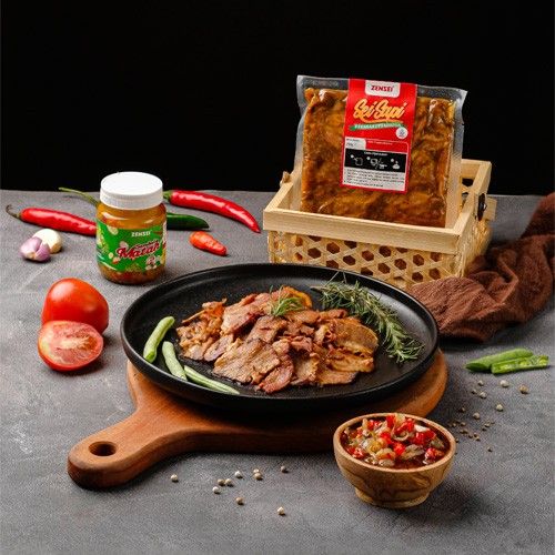 Sei Sapi Bundle 250gr Sambal Matah (Free Box)