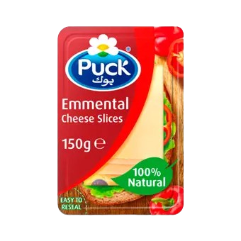 PUCK EMMENTAL SLICES 150G