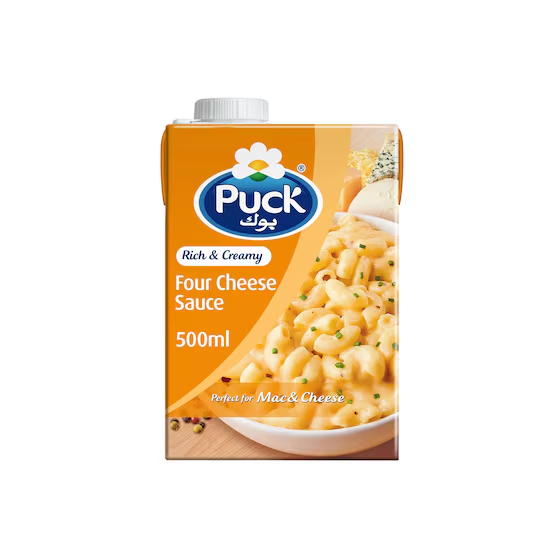 PUCK FOUR CHEESE SAUCE 500ML