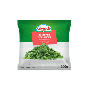 AL WADI CHOPPED CORIANDER 200G