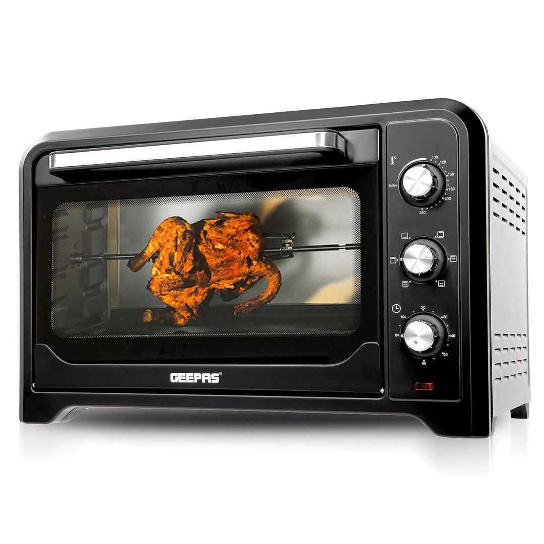 Geepas 42L Electric Oven with Rotisserie (GO4450). 