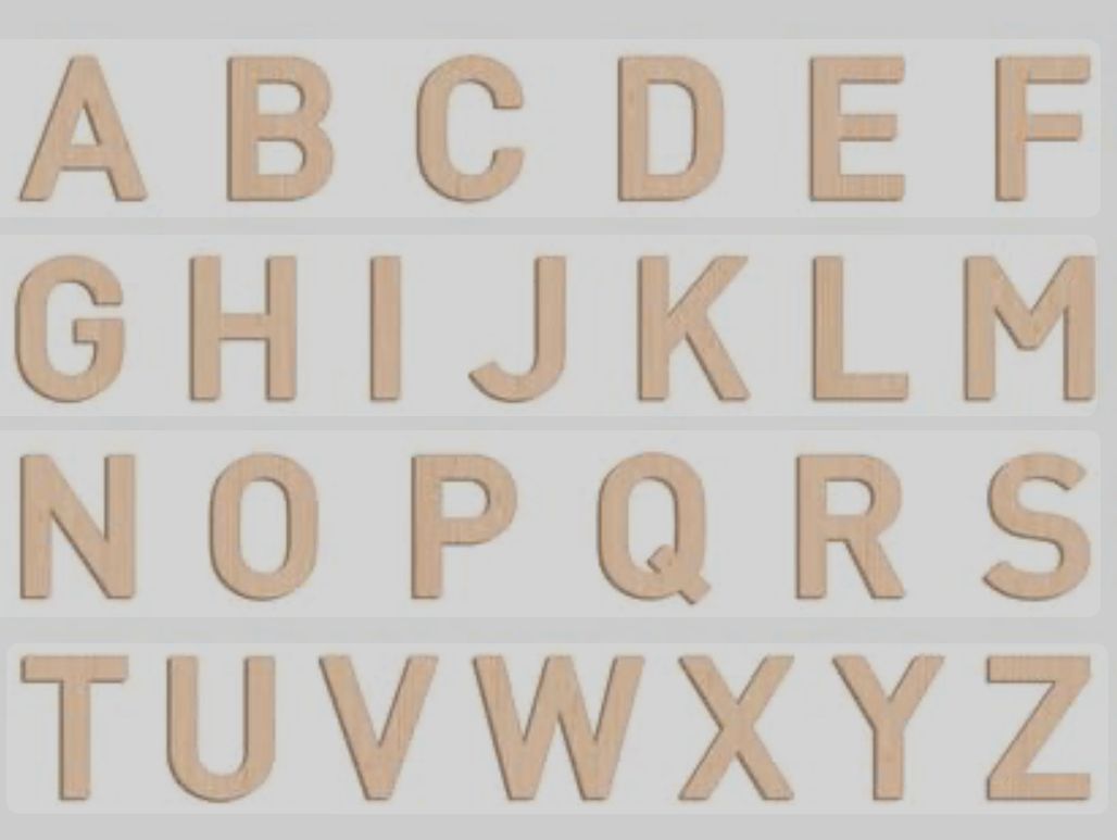 White Chocolate Letter