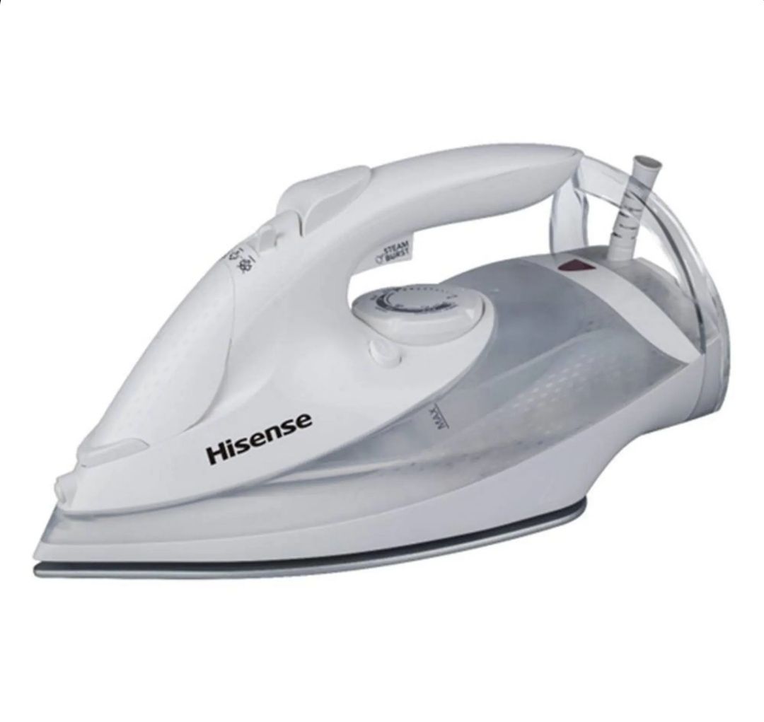 HISENSE Steam Iron, 2800W, 300ML, H28 SIWES 1 - White| Anti Drip System | 250g/min Steam Boost 