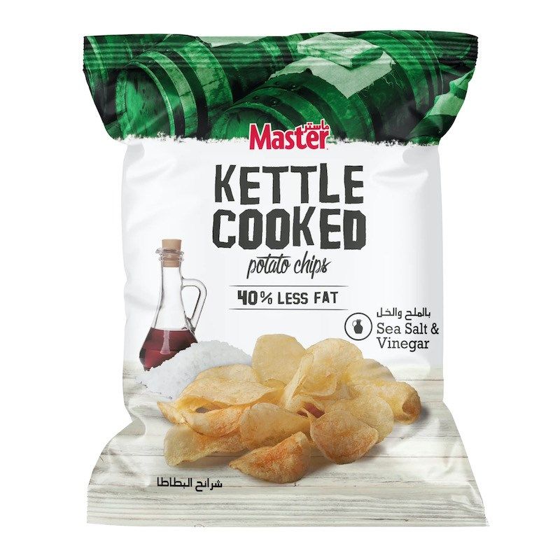 MASTER KETTLE COOKED SALT & VINEGAR 