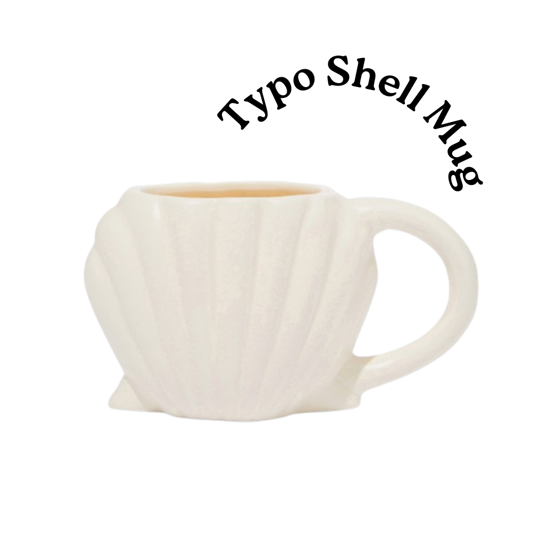 Typo Shell Mug