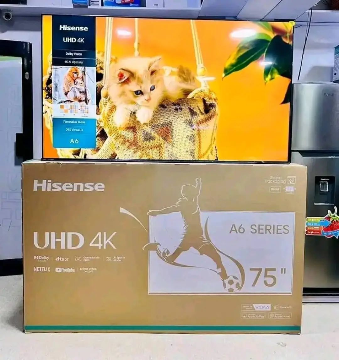 Hisense 75-inch A6 Series 4K UHD LED Smart TV (75A6N)