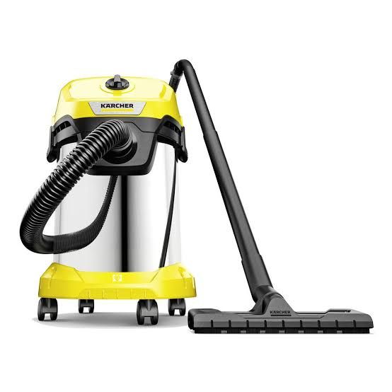 Aspirateur Eau & Poussières WD3 20L Jaune/Noir – KARCHER