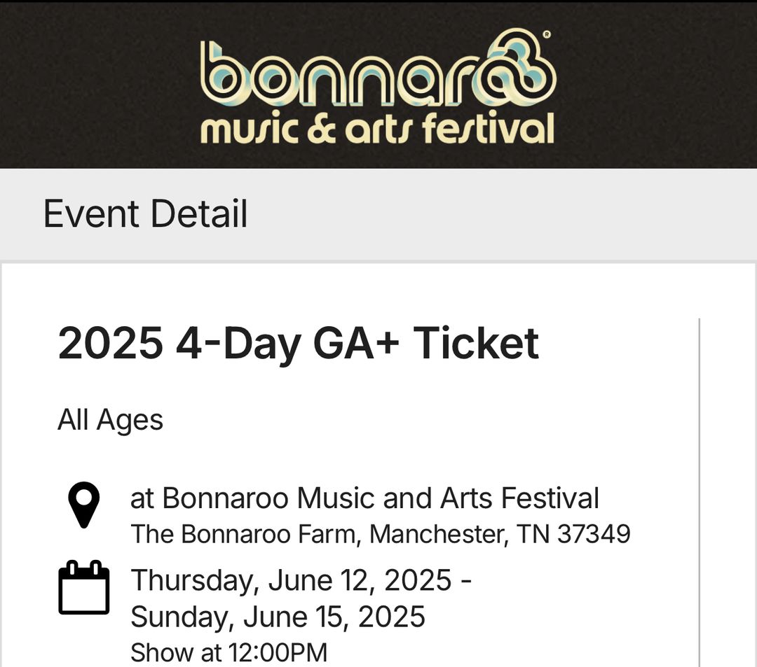 4-DAY GA+ 