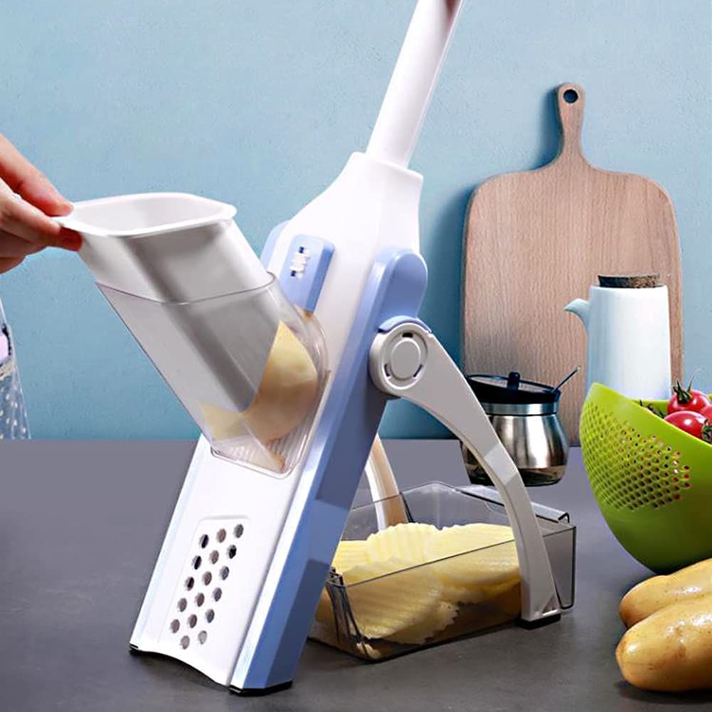 Kitchen,Vegetable Cutter Slicer,Adjustable Safe Food cutter for French Fries Onion Potato Salad Fruit