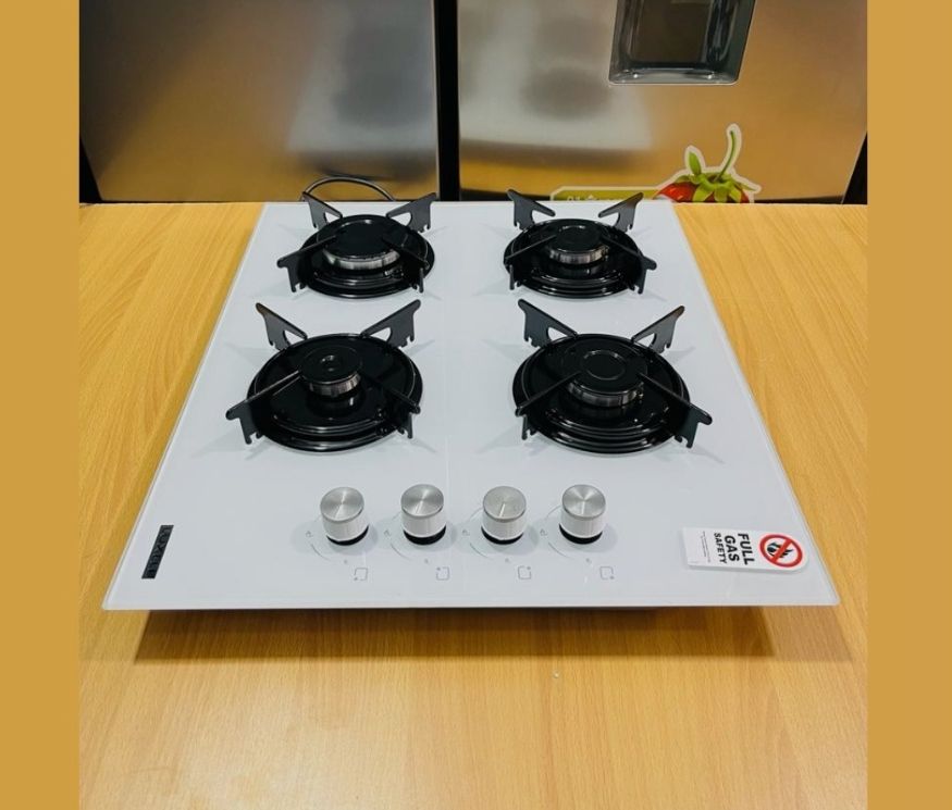 4 Burner Glass Desktop gas Cooker