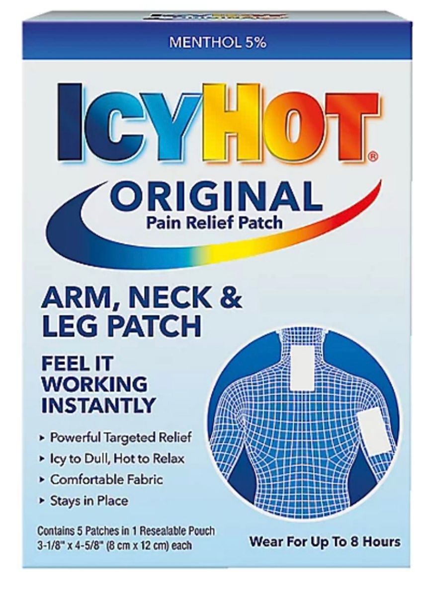 Icy hot patch 5s