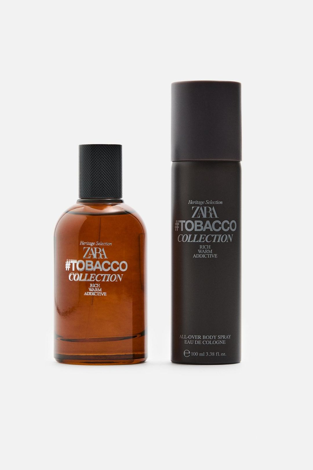 Duo TOBACCO COLLECTION RICH WARM ADDICTIVE + BODY SPRAY