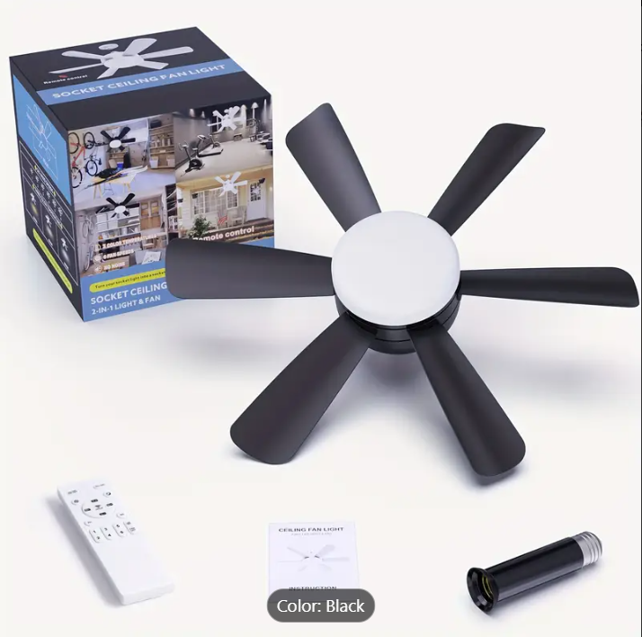 6-leaf Ceiling Fan Light