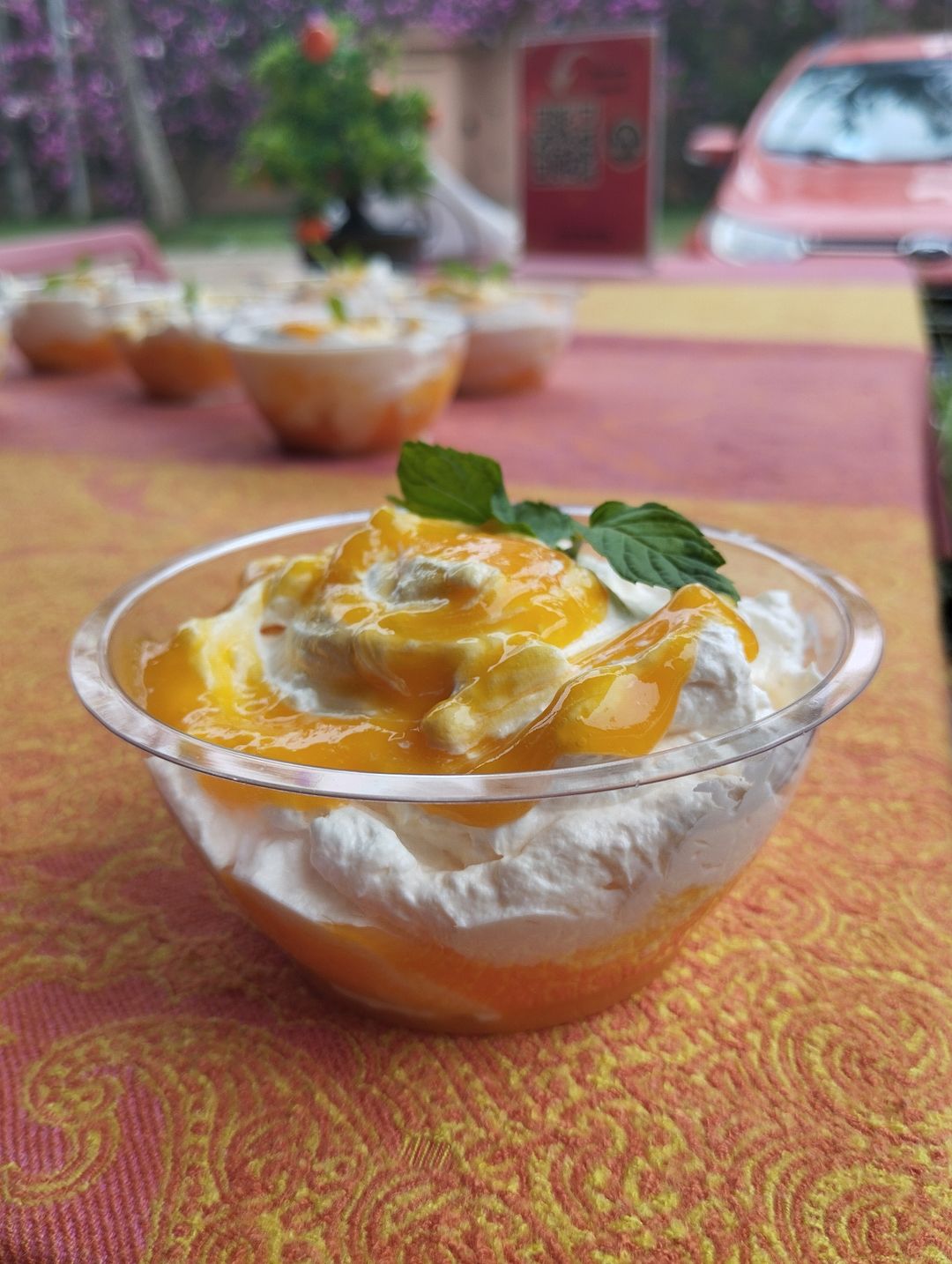 Mousse à la mangue