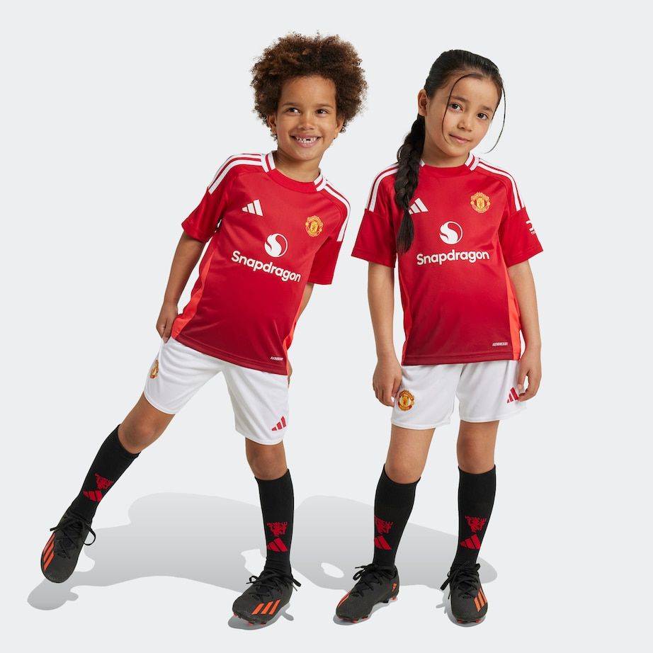 Adidas Manchester United 2024/25 Stadium Home Kid’s Jerse( Shirt + Short)