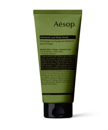 AESOP GERANIUM LEAF BODY SCRUB 180ML