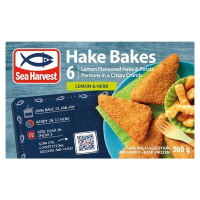 Sea Harvest Hake Bakes Lemon & Herb 360g