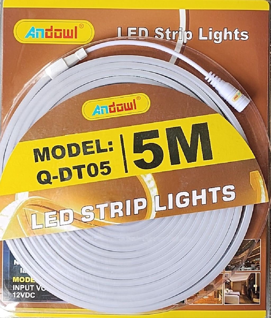 ANDOWL 5m 120 LED/Meter Weatherproof Light Strip Kit