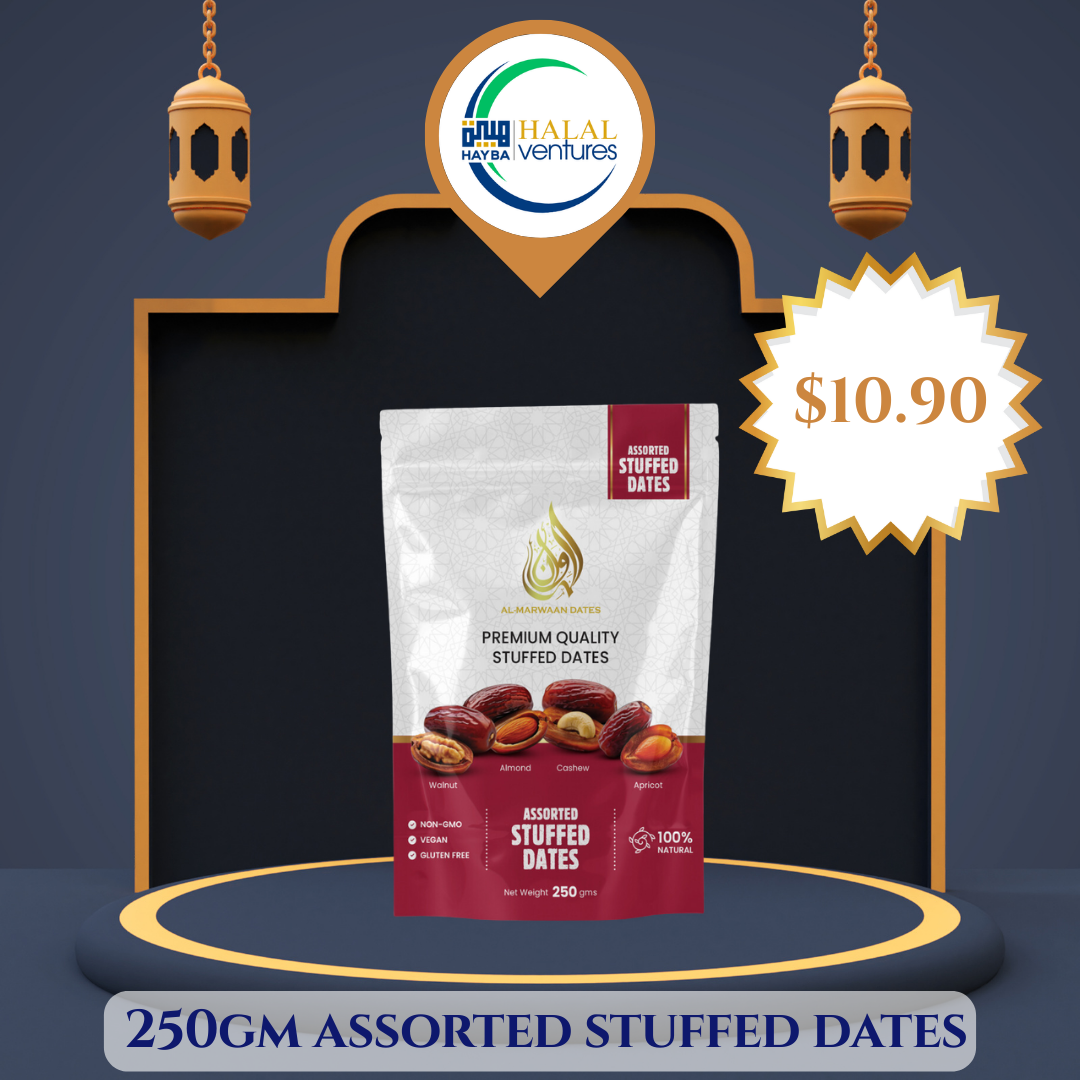 Assorted Stuffed Dates Pouch (250g)