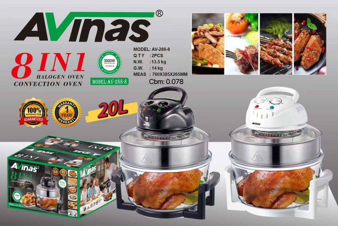 Halogen oven 8in1 for grilling 