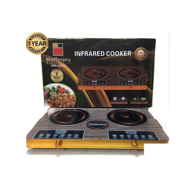 Hoffmans Double Infrared Induction Cooker