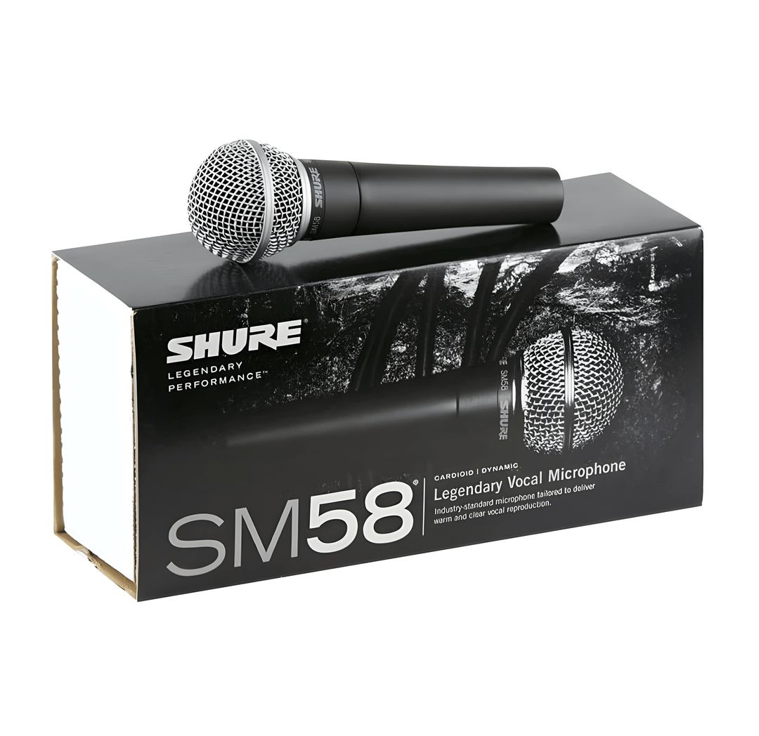 Shure SM58: The Industry-Standard Vocal Microphone - Experience the Difference!