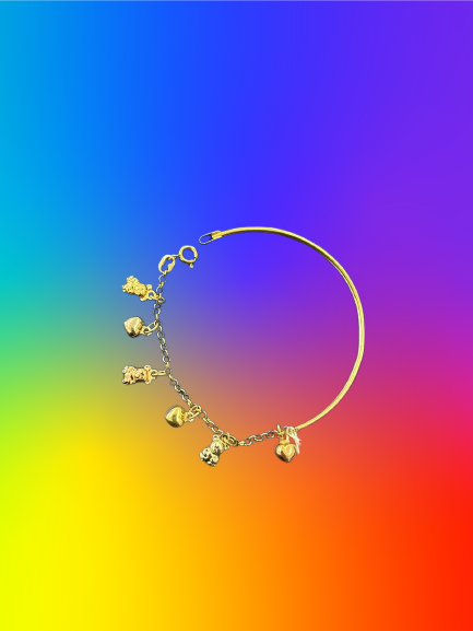 18k Tri-Color Bangle/Bracelets