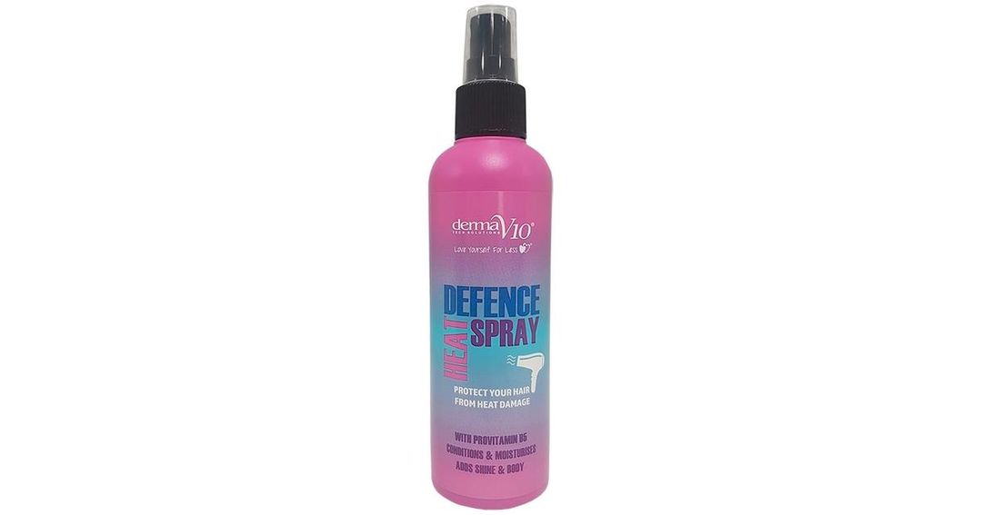 DermaV10 Heat Defence Spray