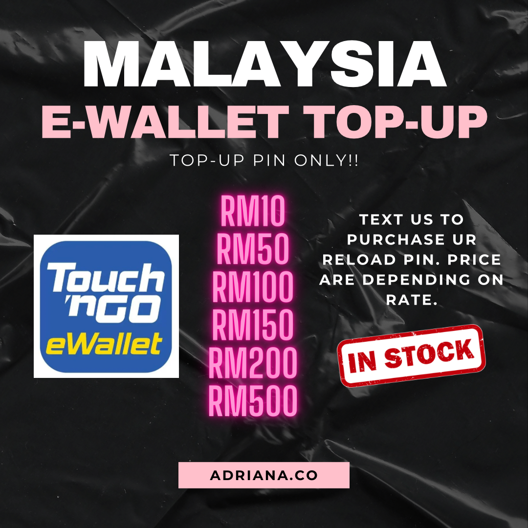 Malaysia E-Wallet Top Up