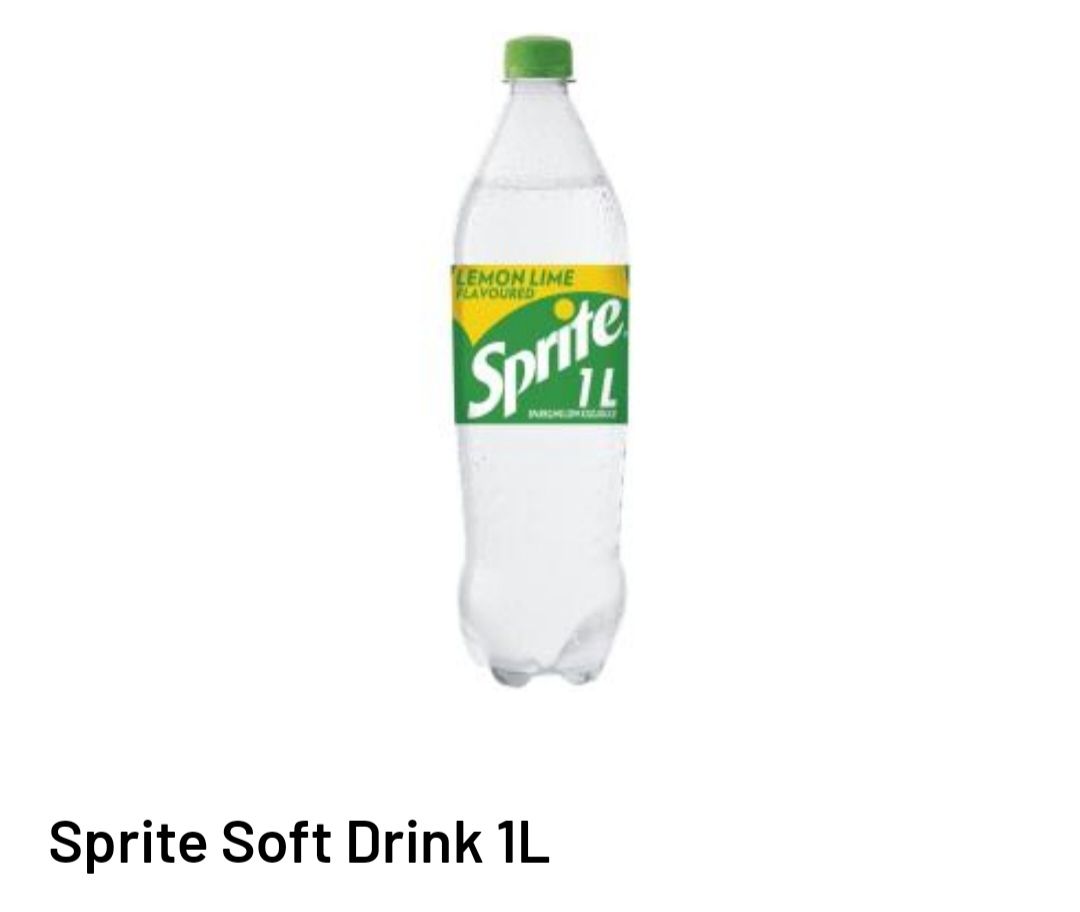 Sprite soft drink 