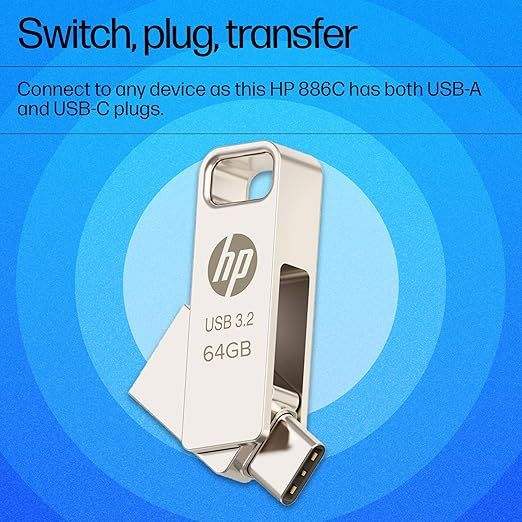 HP 886C OTG Flash Drive 3.2 