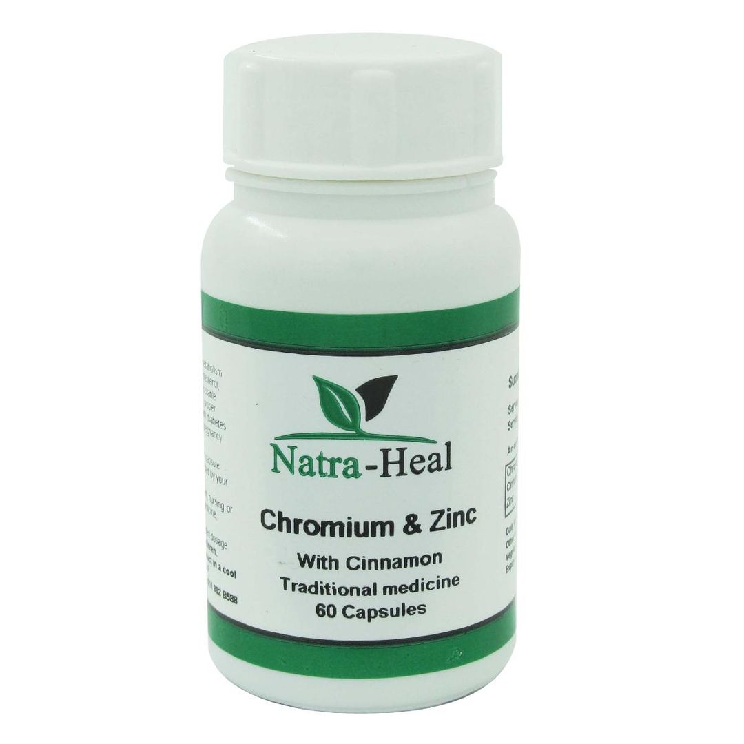 Chromium & Zinc with Cinnamon Capsules