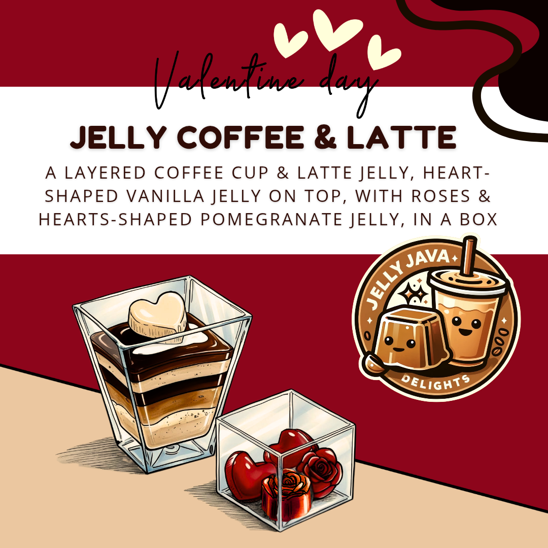 Jelly Coffee & LATTE EXPRESSO (Valentine Day)