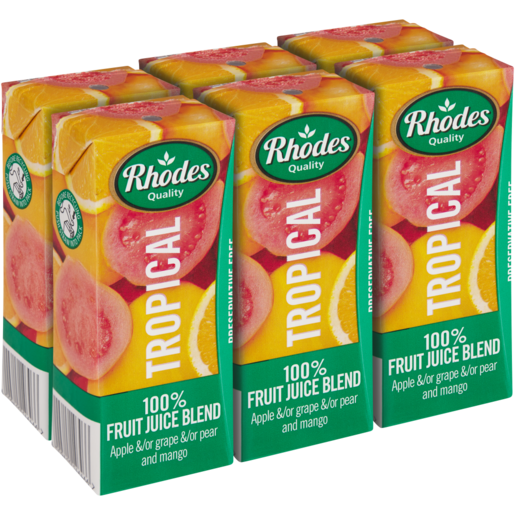 Rhodes 6 x 200ml Juice