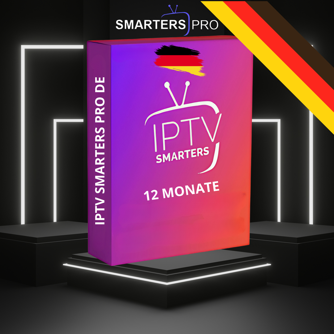 PTV Smarters Pro 12 Monate | Live-TV, Filme & Sport in HD