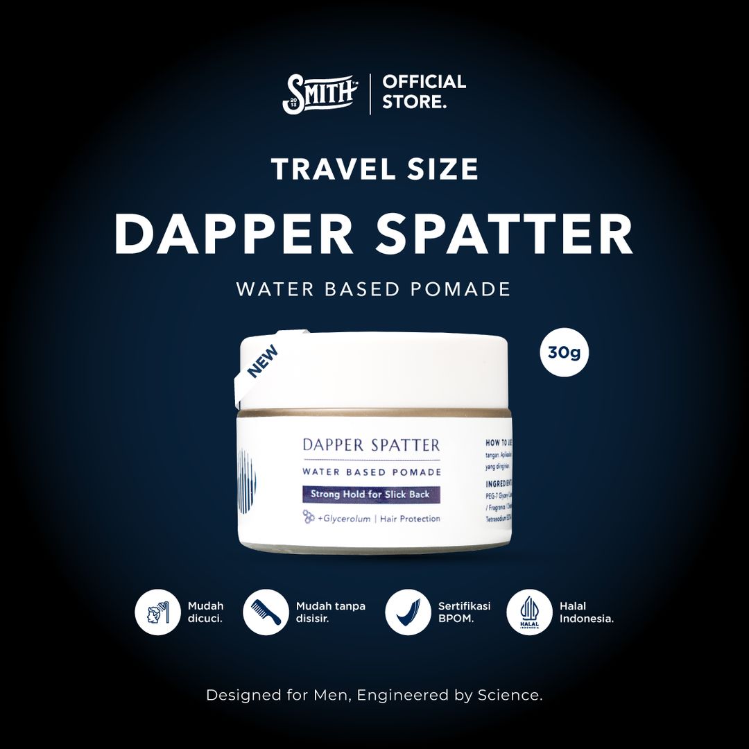 SMITH - Travel Size Dapper Spatter Hair Pomade Water Based