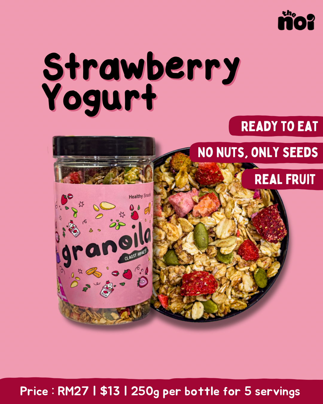 Granoila Strawberry Yogurt