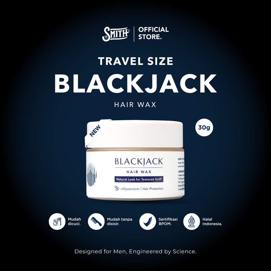 SMITH - Travel Size Blackjack Hair Premium Wax